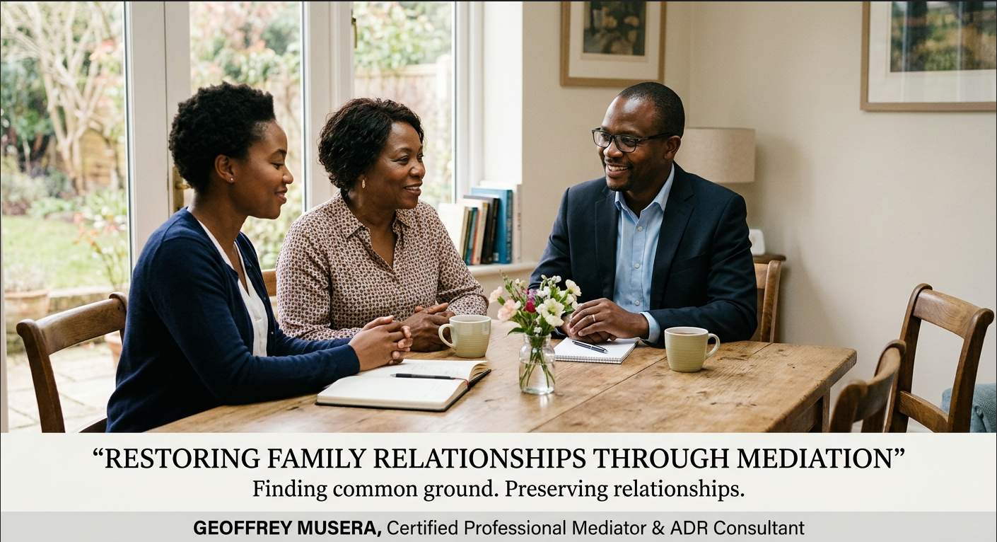 Rebuilding Communication Through Family Mediation